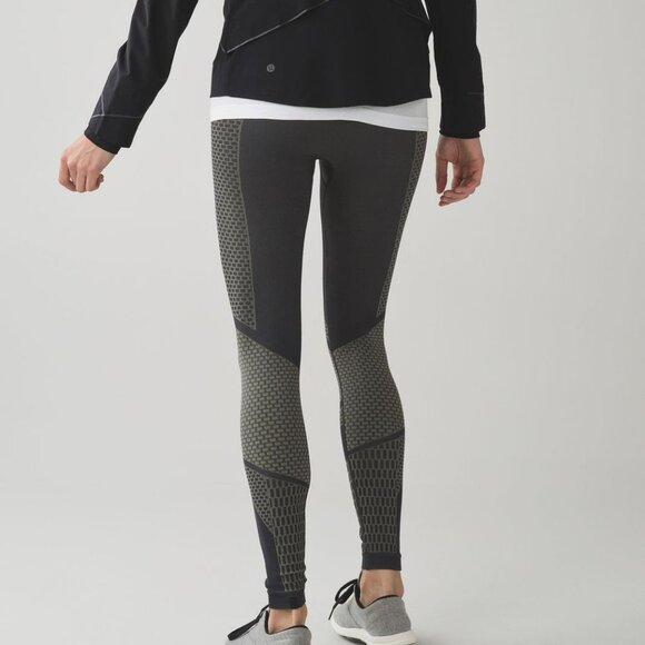 Lululemon About That Base Tight Leggings/Gray Slate Compression - Picture 2 of 7